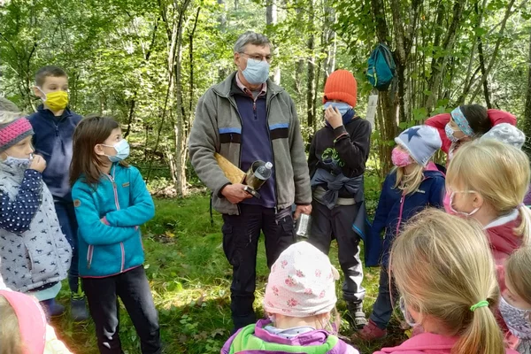Waldgang mit Herrn Egger