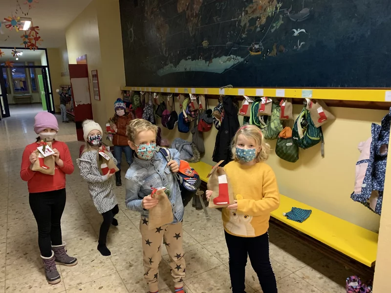 Säckchen vom Nikolaus